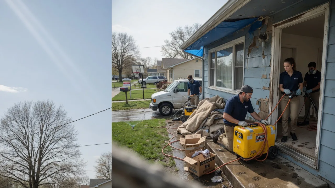 Basement Flood Cleanup in Newark, MD near me